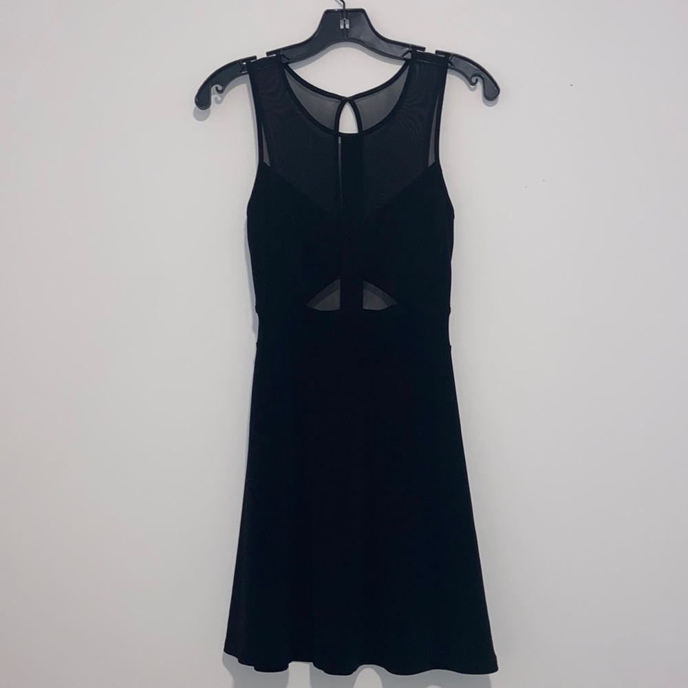 Silence and Noise Black Cut Out Dress